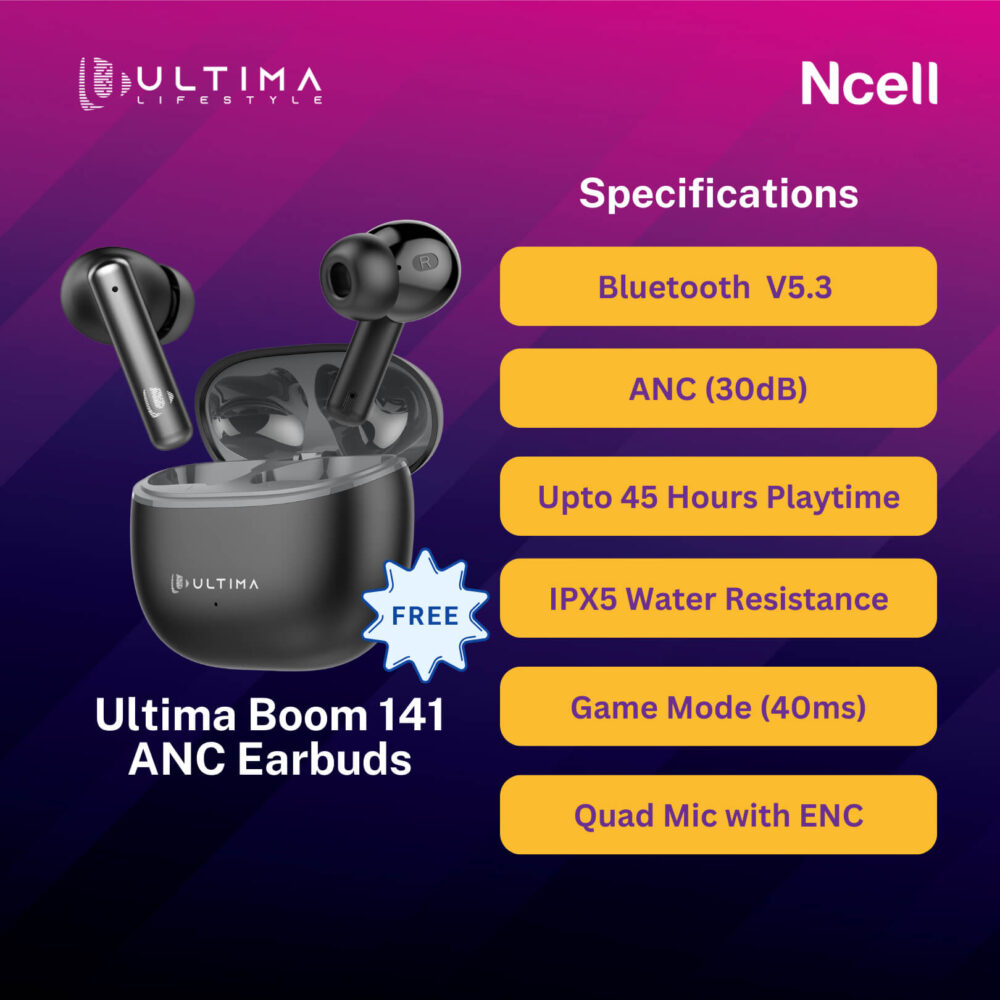 Ncell Half Yearly Package & Free Earbuds